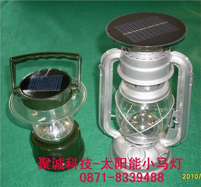 太阳能小马灯-2